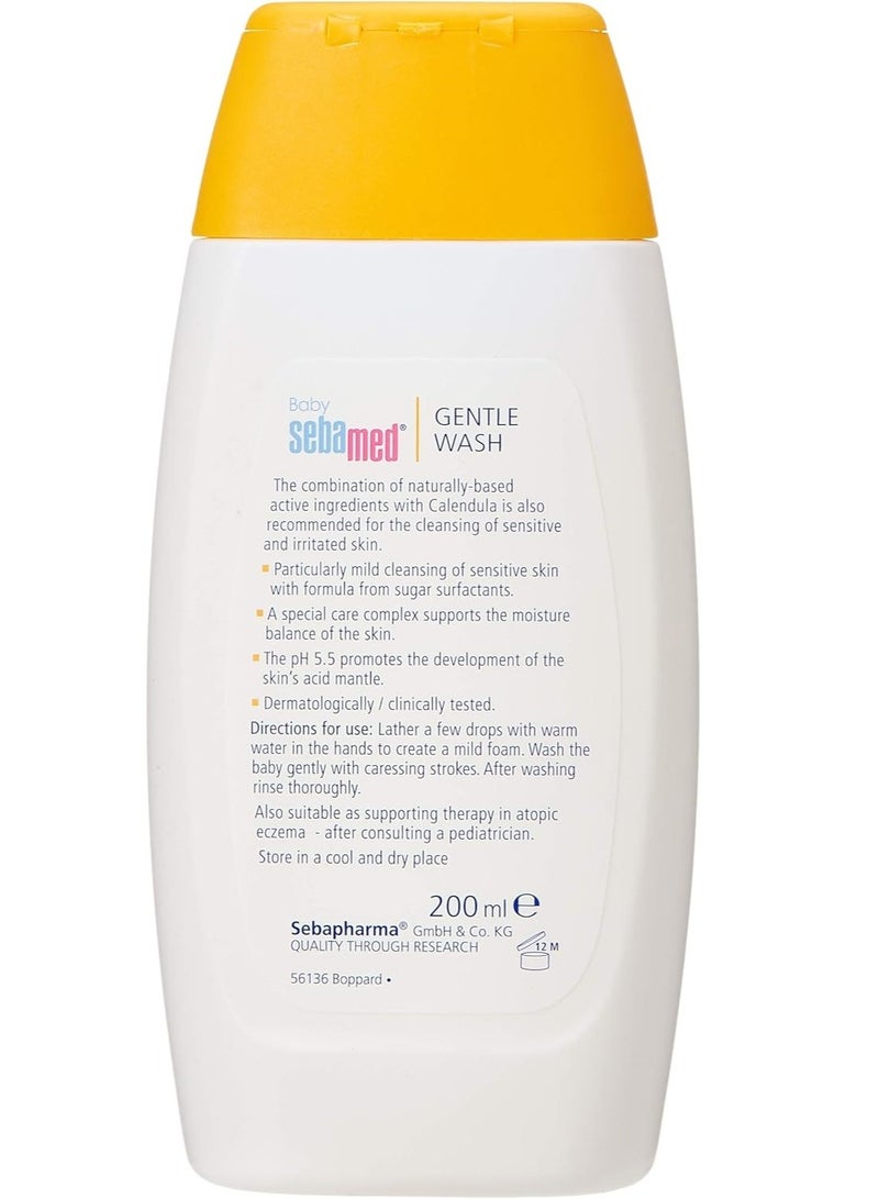 Sebamed Baby Gentle Wash With Calendula 200 ML - Image 3