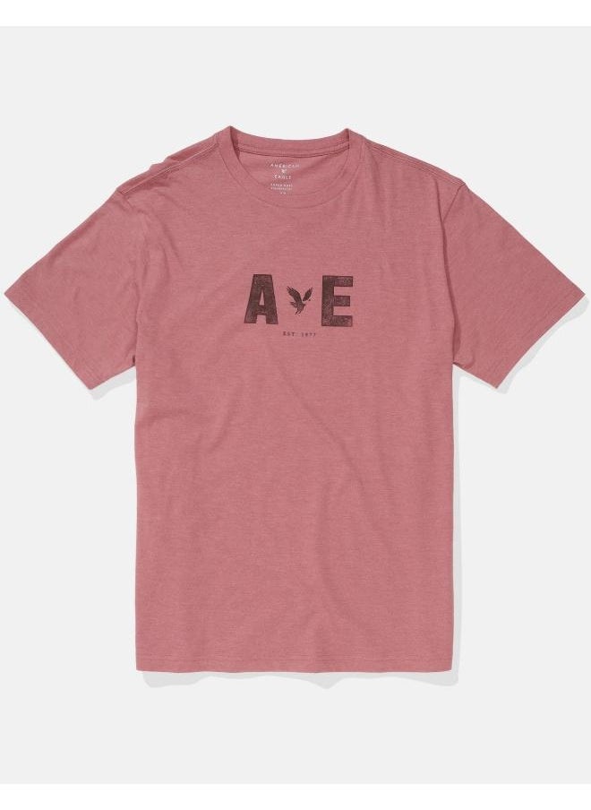 American Eagle - AE Logo Graphic T-Shirt - Image 1