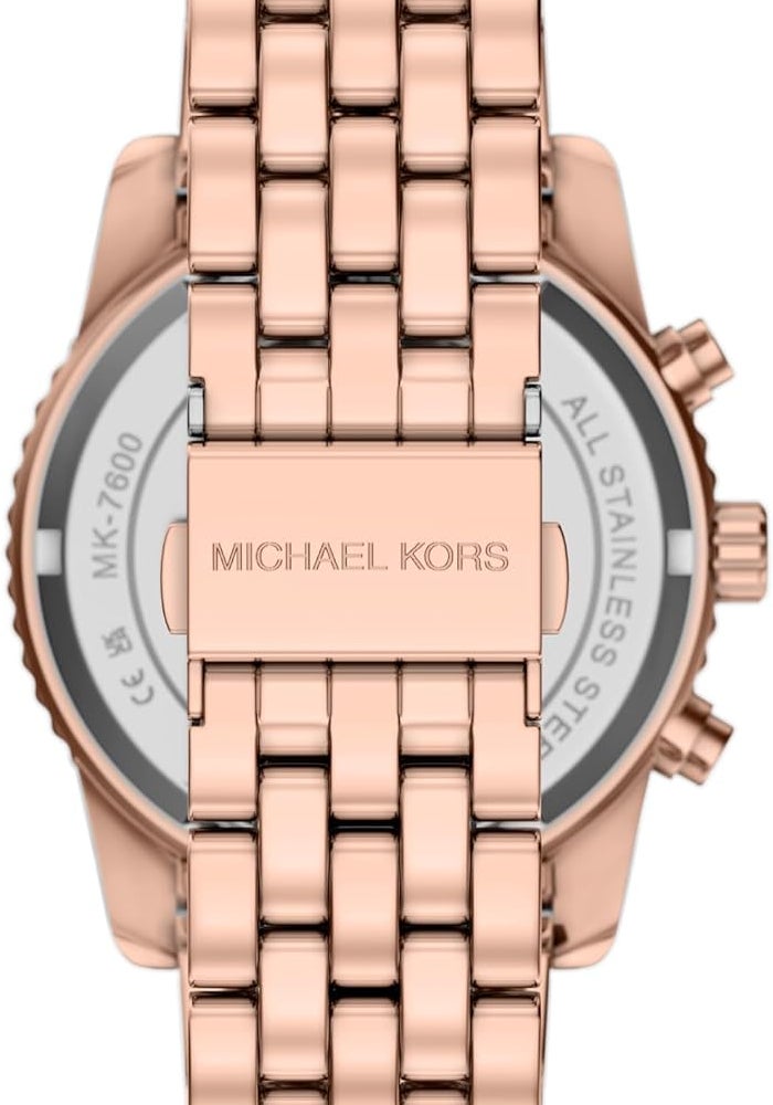 مايكل كورس Women Michael Kors Women's Bryant Chronograph Rose Gold-Tone Stainless Steel Watch - Image 2