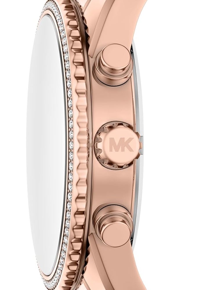 مايكل كورس Women Michael Kors Women's Bryant Chronograph Rose Gold-Tone Stainless Steel Watch - Image 3