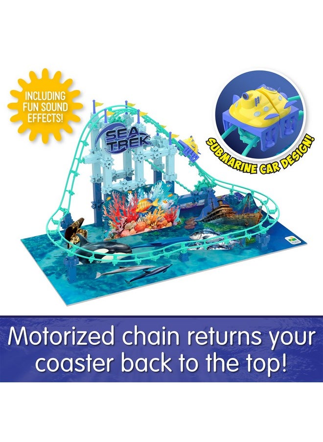 THE LEARNING JOURNEY The Learning Journey International Techno Trax Sea Trek , Roller Coaster Building Kit, STEM Gift for Boys and Girls Age 8+, 150+ pc Set  - Image 3