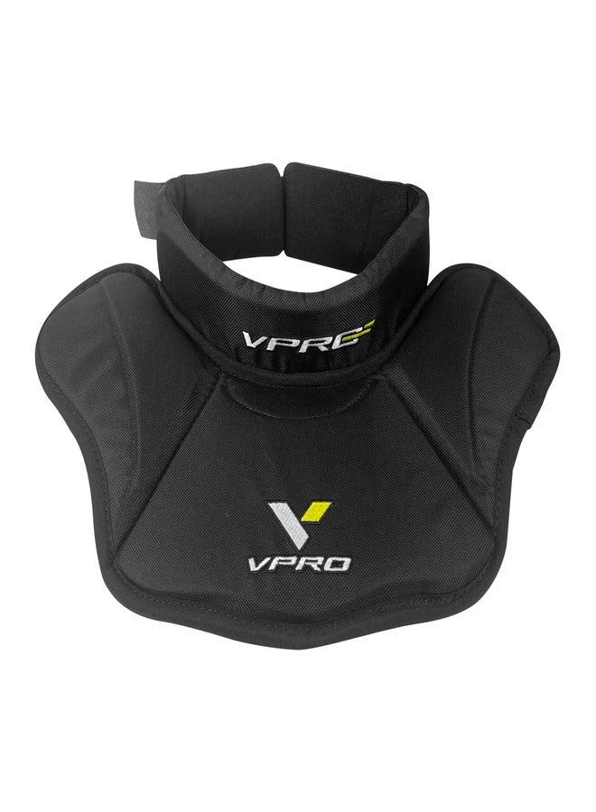 VPRO Hockey Goalie Neck Guard - Ice Hockey Throat Protector Guard - Lightweight and Adjustable Collar for Adult & Youth Players (JR(Small)) - Image 1