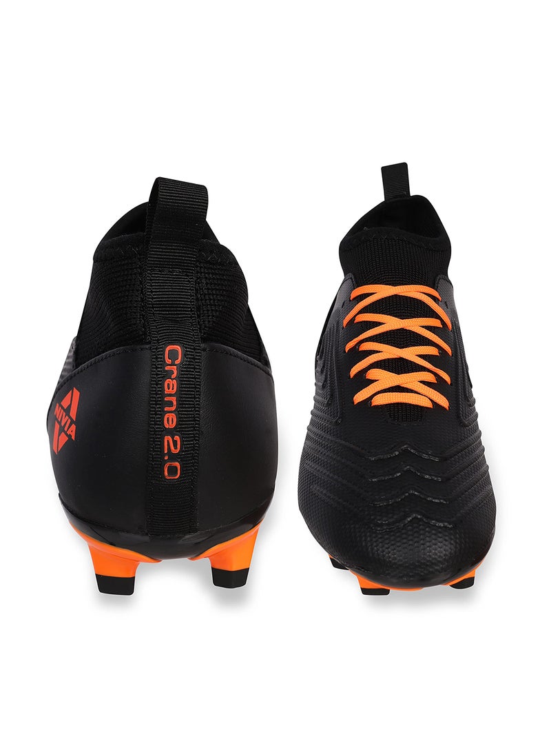 Nivia CRANE 2.0 FOOTBALL STUD | 7 UK / 8 US / 41 EU | EVA Sockliner | TPU Embosed Film with PU | Pre-Molded TPU | Light Weight Insole | Durable - Image 3