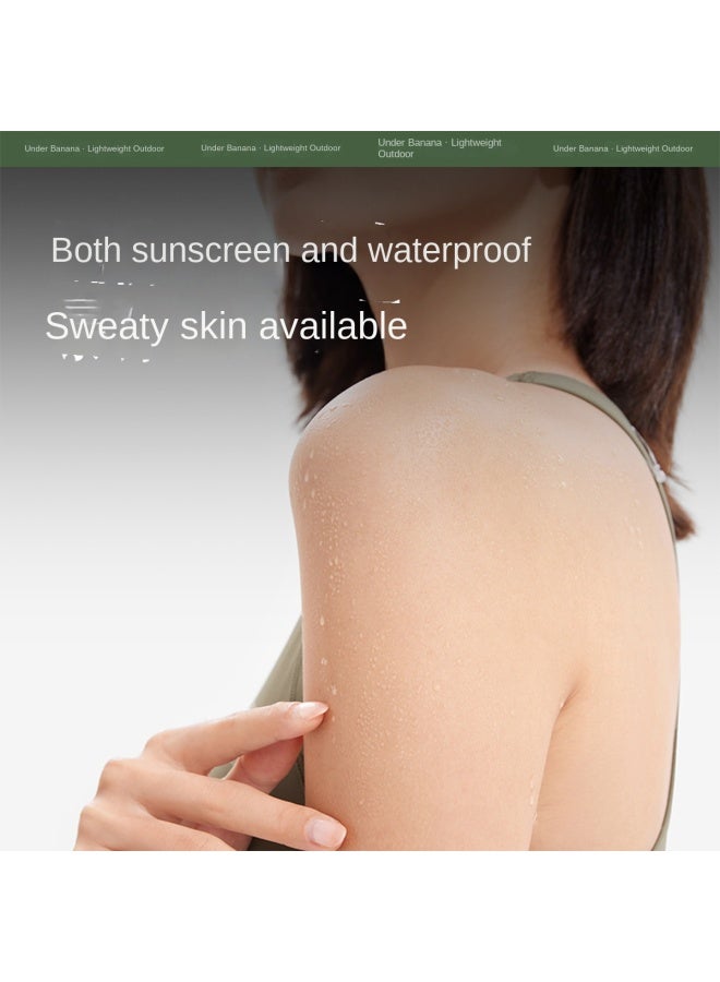 【رذاذ واقي من الشمس مزدوج التأثير & مبيض】تصميم فوهة مزدوجة للرجال والنساء، حماية من الأشعة فوق البنفسجية، تبييض، مقاوم للماء، مقاوم للعرق، مناسب للاستخدام على الجسم بالكامل - Image 3