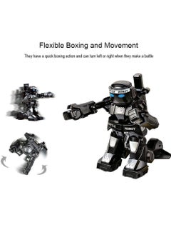 Chabeia 2.4GHz Boxing Battle Robot (White) – Remote Control Fighting Robot with Dynamic Moves, LED Damage Indicator, Knockout Rounds & Rechargeable Battery  - Image 3