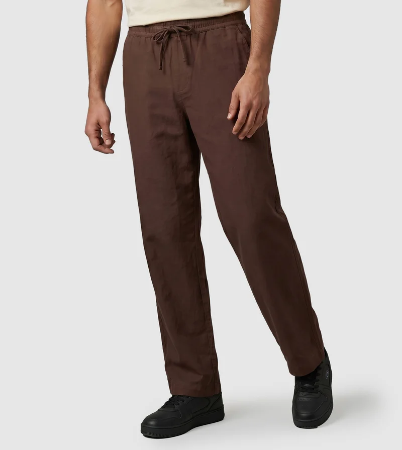 إف5 STRAIGHT FIT PANT -BROWN