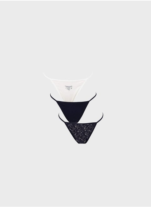 3 Piece String Panties Set