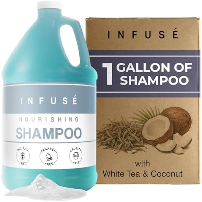 1-Shoppe All-in-Kit | H2O Tropical Infuse Hotel Shampoo | 1 Gallon | for Hospitality & Vacation Rentals to Refill Dispensers | (Single Gallon)