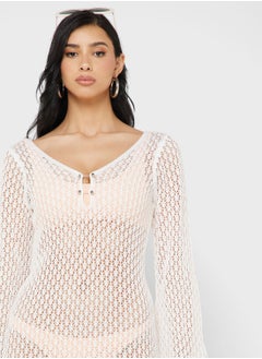 Ginger Crotchet Beach Maxi Dress  - Image 3