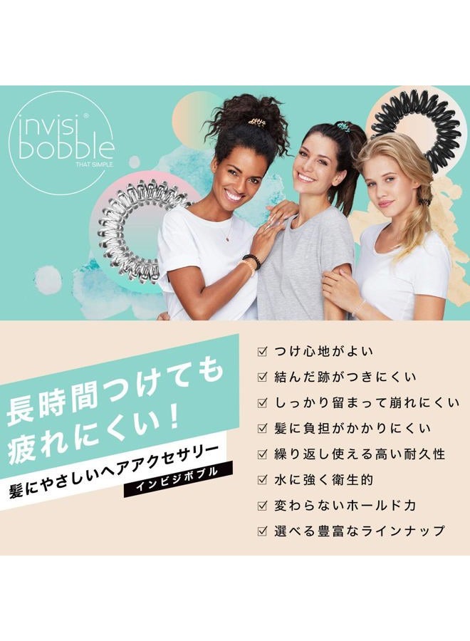 Invisibobble Bowtique Hair Bow with Invisibobble Original Slim Hair Scrunchie for Girls and Women, True Black - Image 4