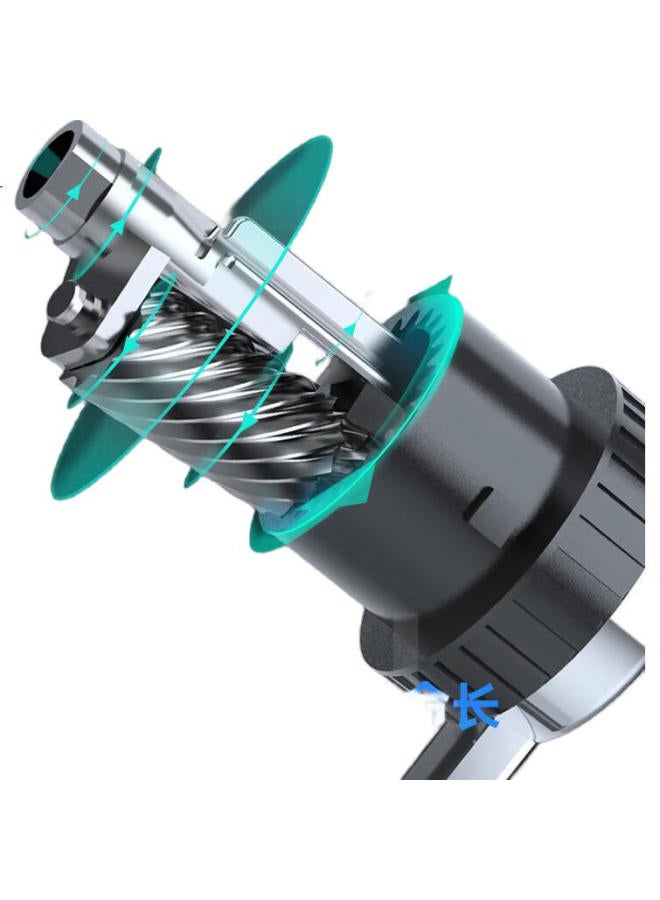 Deli Adjustable Thickness Pencil Sharpener For Students, Metal Pencil Sharpener, Children'S Stationery, Exam Birthday Back-To Gift, Black - Image 2