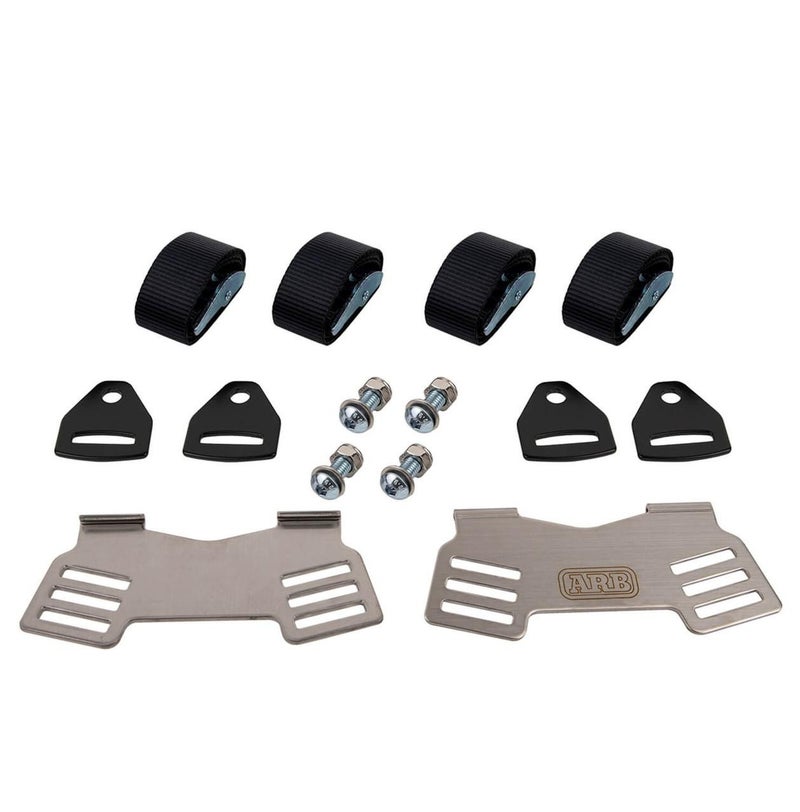 ARB Zero Fridge Tie Down Kit 10900046 – Stainless Steel Secure Mounting Bracket System for ARB Zero Fridge Freezer | Heavy Duty Anti-Vibration Vehicle Fridge Lock for 4x4, Camping & Overlanding - Image 1