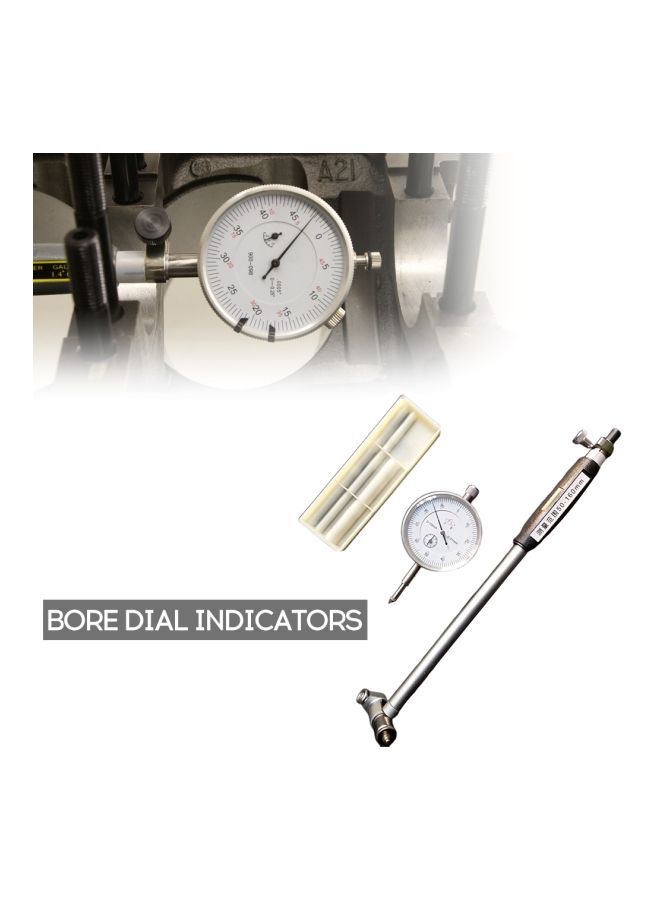 NIBEMINENT Dial Bore Gauge Cylinder Engine Measurement Tester Silver 32x5x14.5centimeter  - Image 2