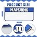 Sunnymove 1 PCS American Mahjong Bag Empty Mahjong Tiles Bag Only with Zippered Letters Case OnlyDark BlueMohjong - Image 4