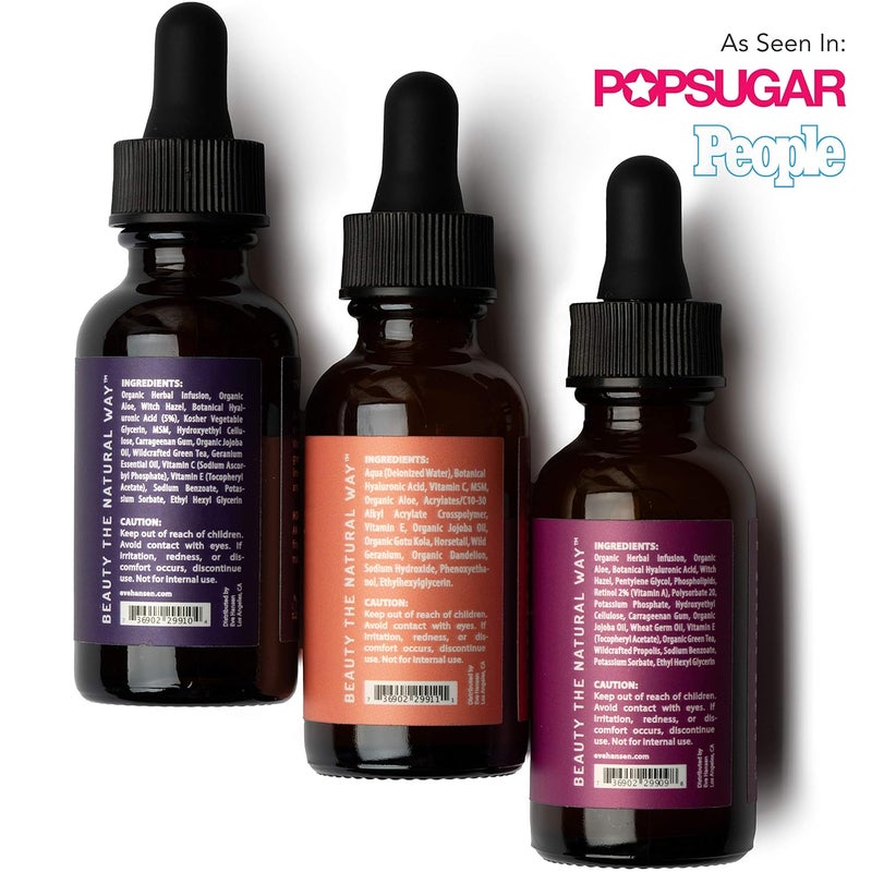 Eve Hansen Vitamin C AntiAging Serum Set 3in1 Serum Cleanser Night Cream for Face - Image 4