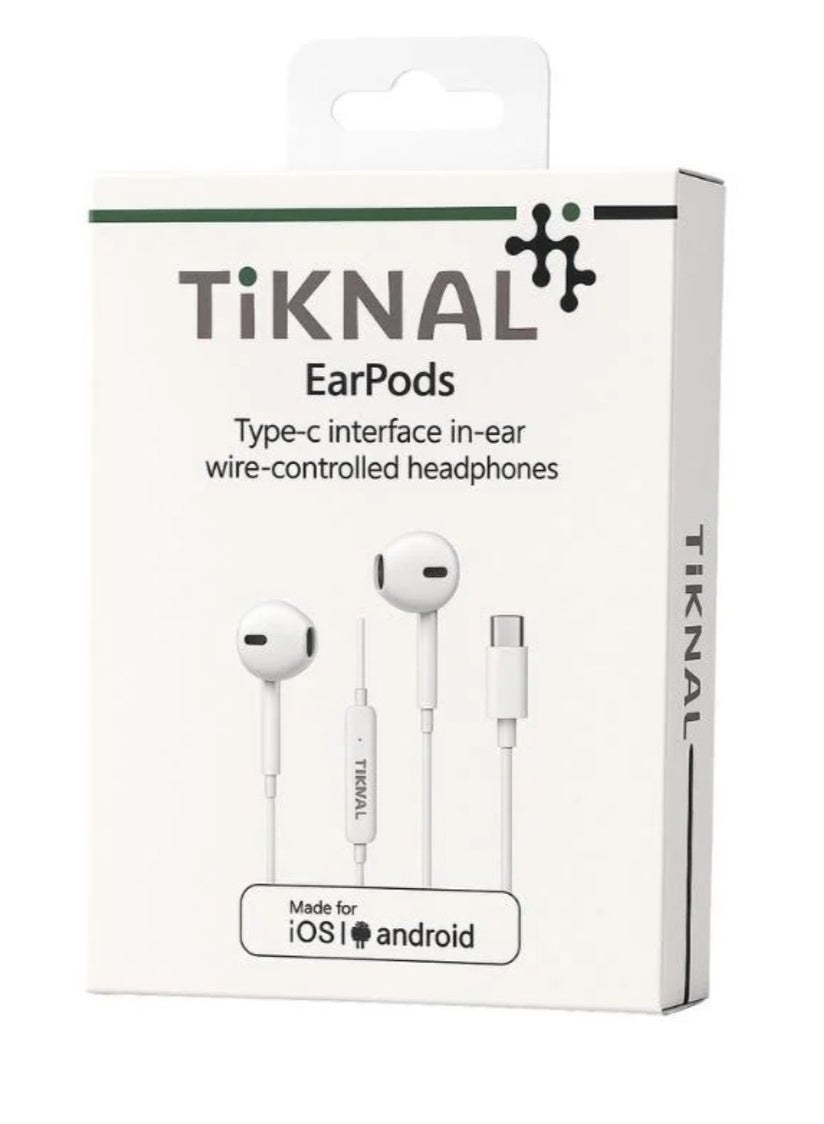تيكنال تيكنال TK H088 سماعات أذن سلكية من نوع USB-C مع ميكروفون مدمج وتحكم كامل