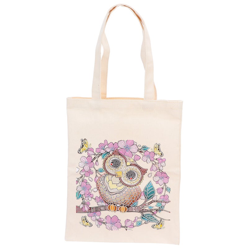 DIY Diamond Painting Shopping Bag Rhinestones Painting Tote Bag with Handles Tool SetBB016 - Image 1