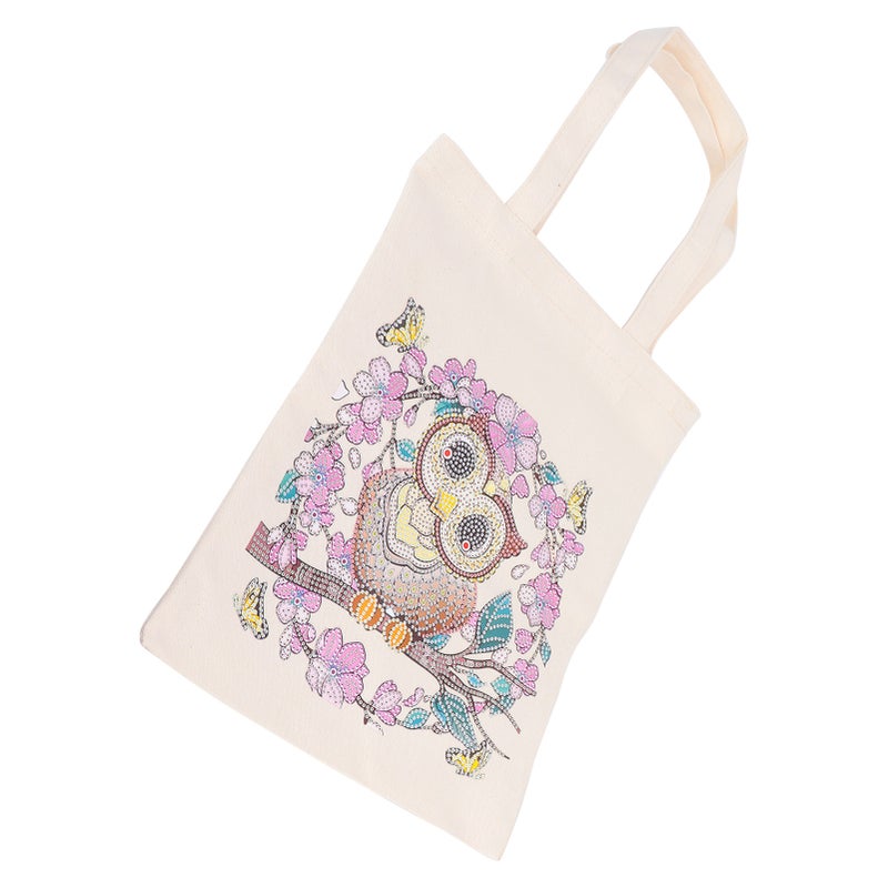 DIY Diamond Painting Shopping Bag Rhinestones Painting Tote Bag with Handles Tool SetBB016 - Image 3
