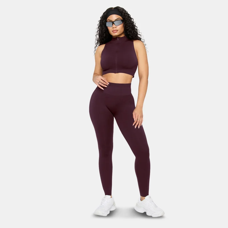 Fabletics Red Women's Seamless Scrunch Leggings for Women | Best Price UAE