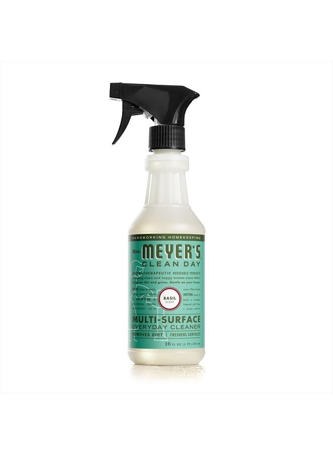 Mrs. Meyer's Clean Day All-Purpose Cleaner Spray, Basil, 16 fl. oz - Image 1