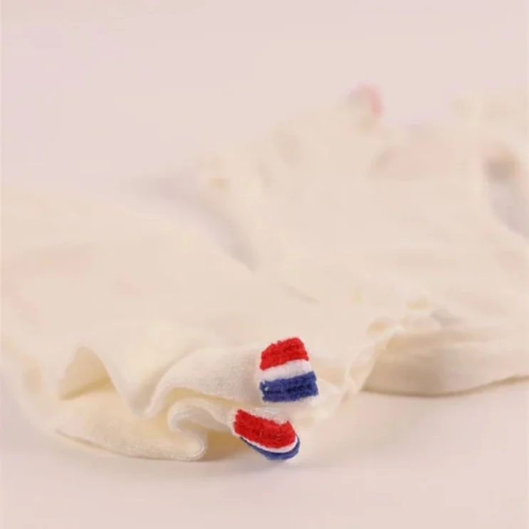 Katia&Bony Bamboo Short Socks Set - White