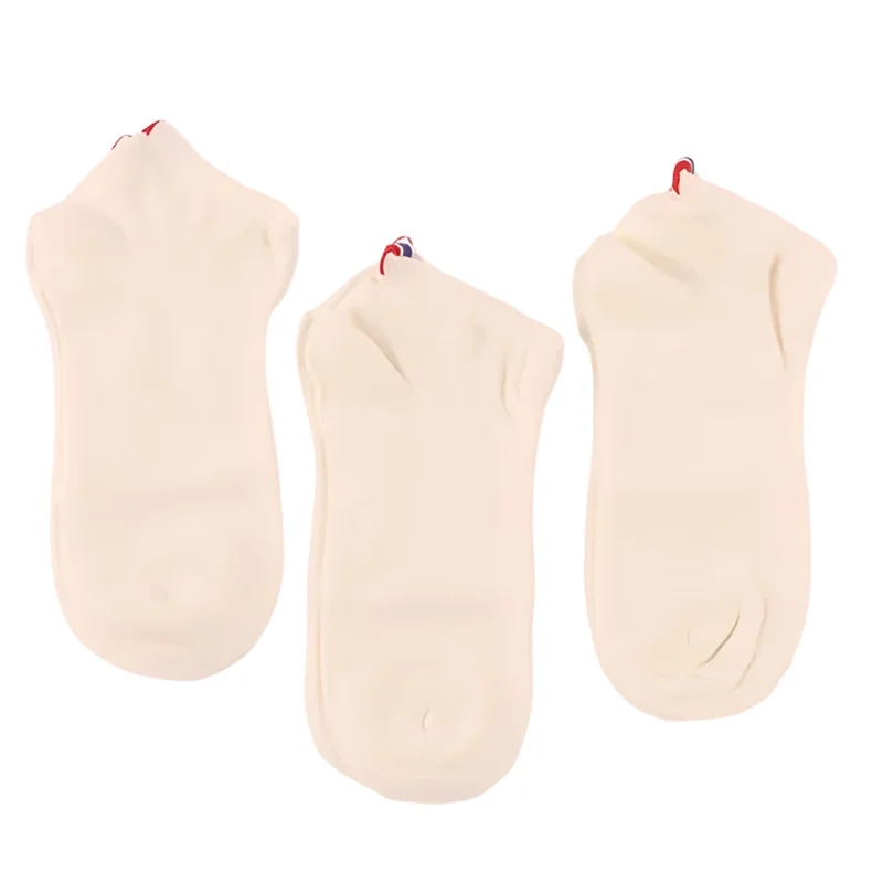 Katia&Bony Bamboo Short Socks Set - White