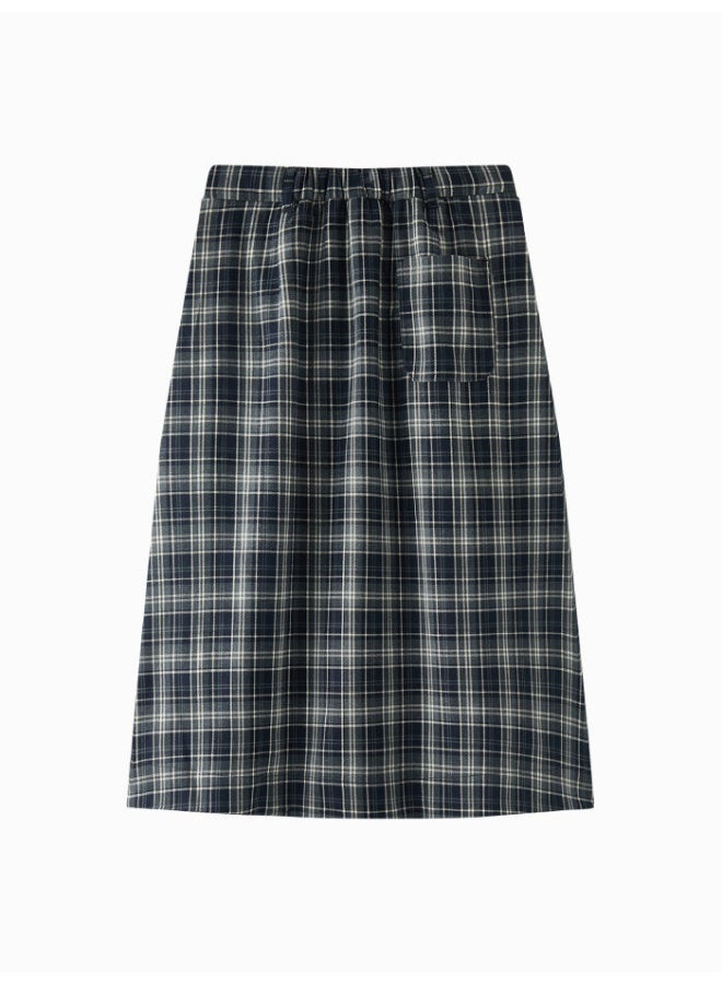 سيمير تنورة كاروهات بقصّة A مع جيوب للنساء - Image 5