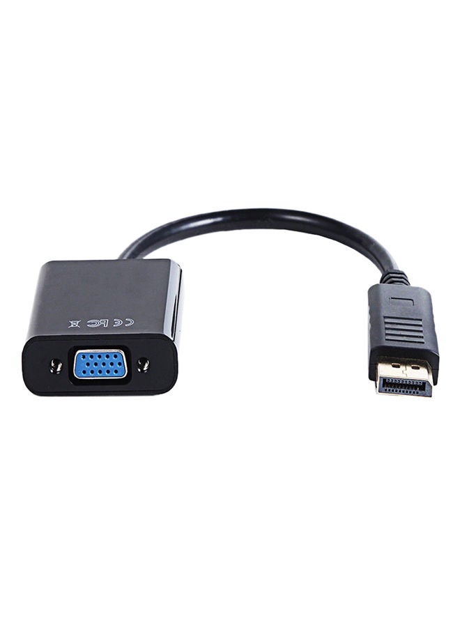 نيبمينينت كابل صوت وفيديو محول من منفذ HDMI إلى VGA لأجهزة اللابتوب وجهاز الكمبيوتر أسود