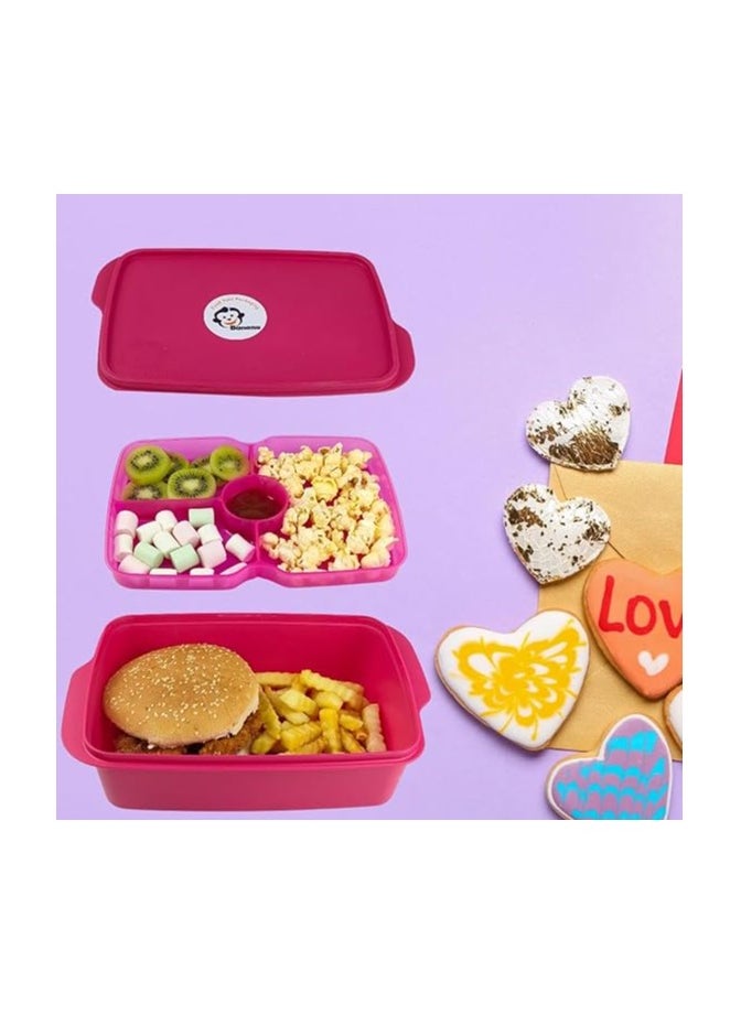 Lunch Box 1.5L Doreen Dividers (Fuschia) - pzsku/Z392FF1E3F6789630A1FBZ/45/_/1725366212/9a5238db-fa66-4525-b646-34b49944928b