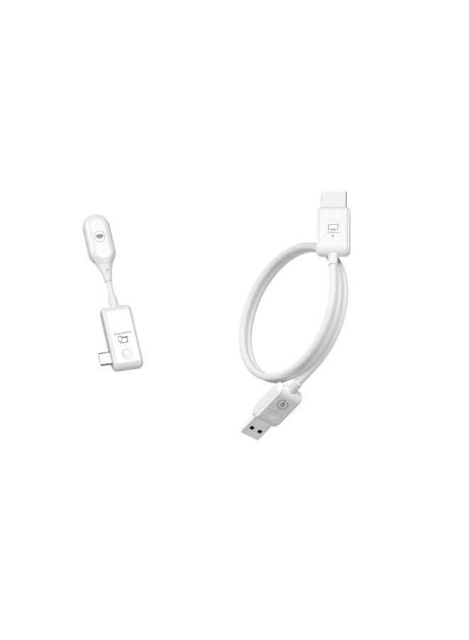 CS7 Point-to-Point HDMI Network Extender Typec Mobile Phone Computer Same Screen Point-to-Point Plug And Play Screen-Color:CS7