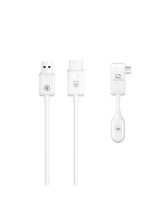 CS7 Point-to-Point HDMI Network Extender Typec Mobile Phone Computer Same Screen Point-to-Point Plug And Play Screen-Color:CS7