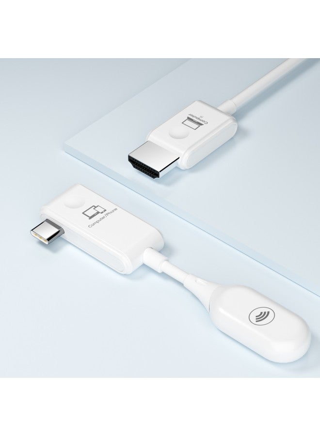 CS7 Point-to-Point HDMI Network Extender Typec Mobile Phone Computer Same Screen Point-to-Point Plug And Play Screen-Color:CS7