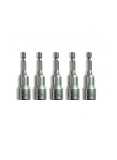 5 PCS Nut Setters-Magnetic-NS6C	Nut Setter 6mm NS8C	Nut Setter 8mm NS10C	Nut Setter 10mm NS13C	Nut Setter 13mm