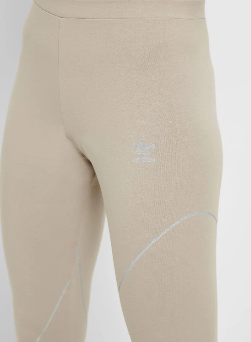 adidas Originals Reflective Trefoil Leggings
