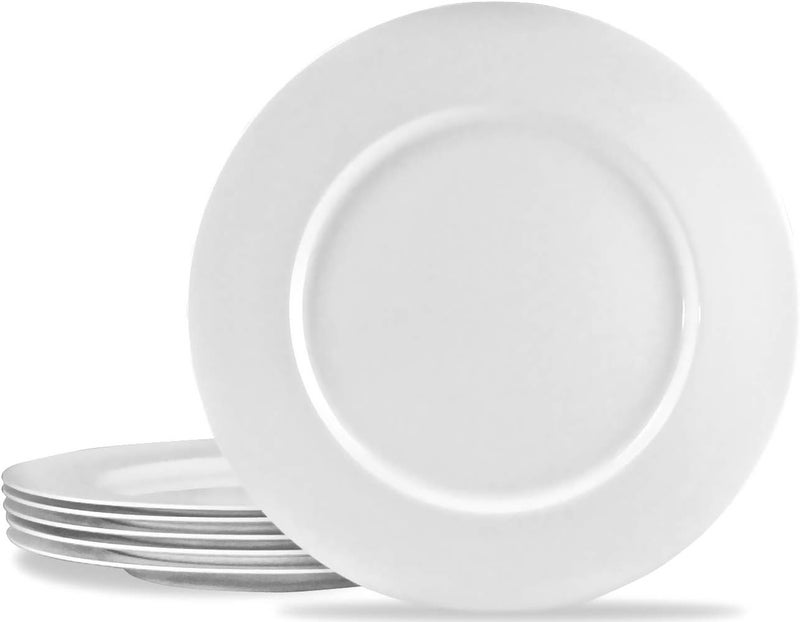 Reston Lloyd Calypso Basics by Reston Lloyd Melamine Dinner Plate Set of 6 White - Image 1