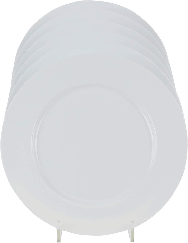Reston Lloyd Calypso Basics by Reston Lloyd Melamine Dinner Plate Set of 6 White - Image 2