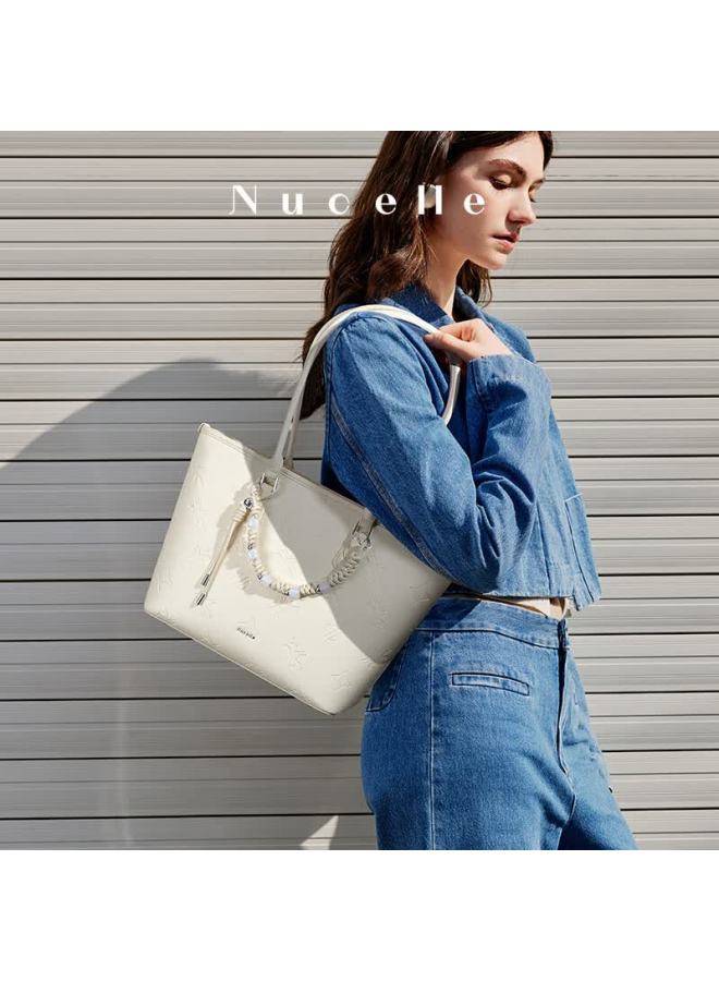 Nucelle Embossed Pegasus Tote Bag For Women Luxury Large Capacity Shoulder Bag Commuter Handbag Birthday Gift For Girls - Image 2