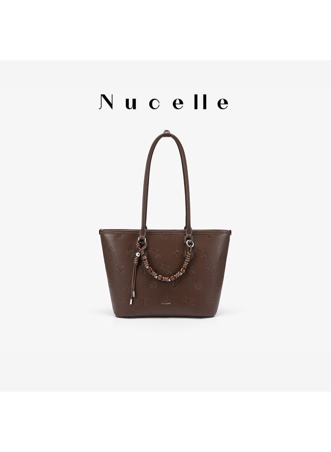 Nucelle Embossed Pegasus Tote Bag For Women Luxury Large Capacity Shoulder Bag Commuter Handbag Birthday Gift For Girls - Image 5
