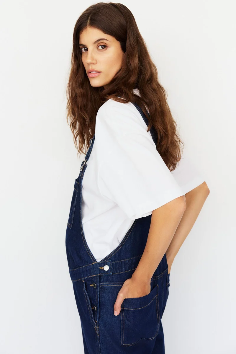 H&M  MAMA Before & After Denim dungarees for Women | Best Price UAE