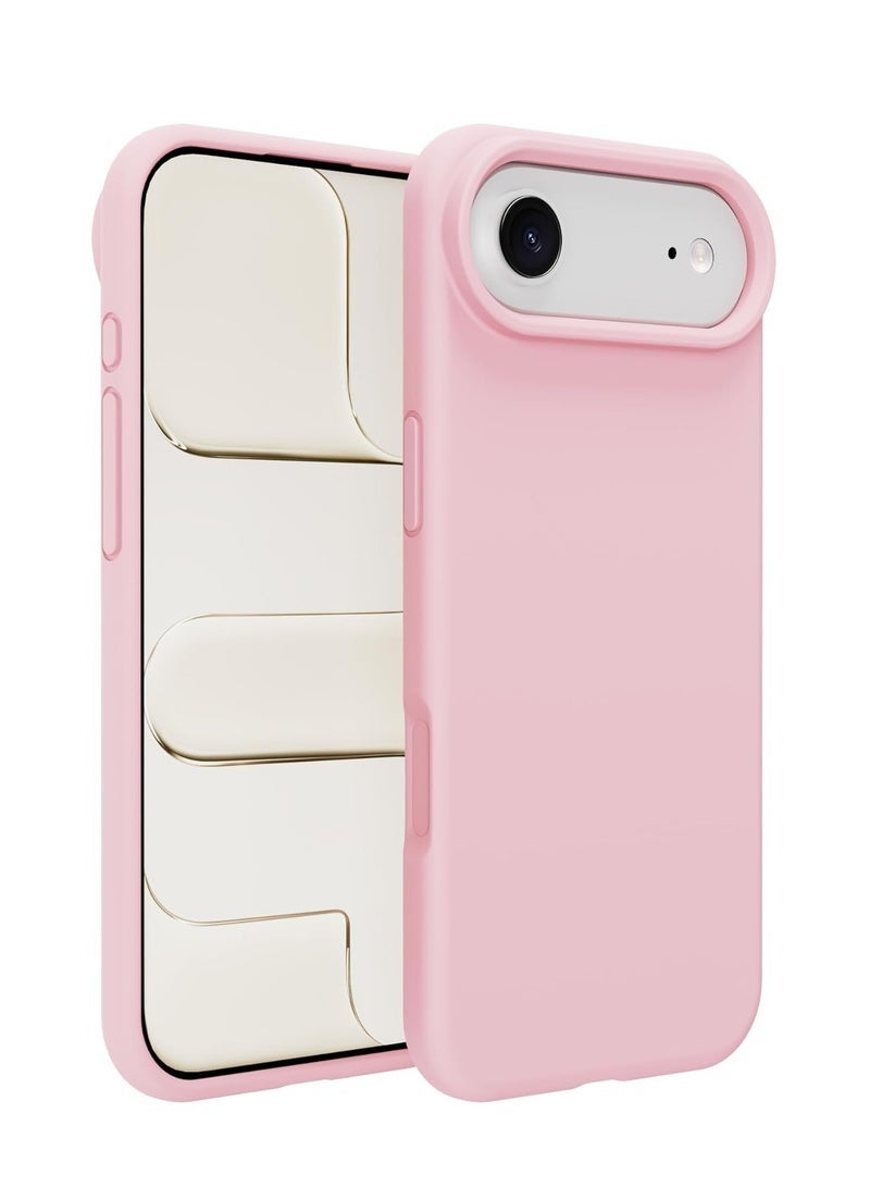 راكسوم غطاء سيليكون سائل ناعم لهاتف iPhone 17 Air | جراب حماية مقاوم للصدمات مع بطانة من الألياف الدقيقة | غطاء خلفي نحيف وخفيف الوزن ومضاد للخدش وناعم الملمس لهاتف iPhone 17 Air مقاس 6.5 بوصة - Image 1