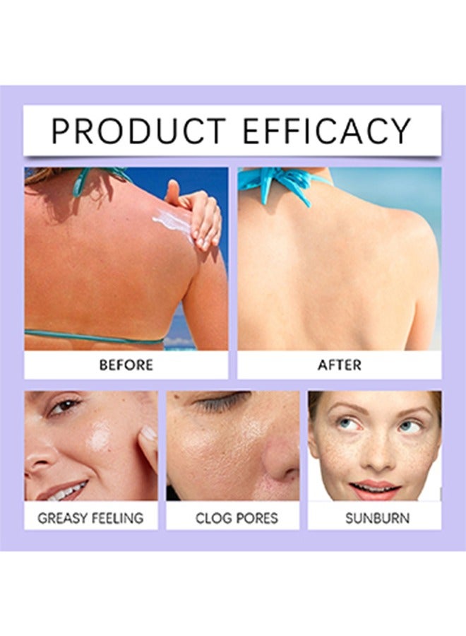 EELHOE SPF 90+ Sunscreen Lotion-Long Lasting Waterproof And Sweat-Proof UVB+UVA Protection Sunscreen For All Skin 50ml - Image 4