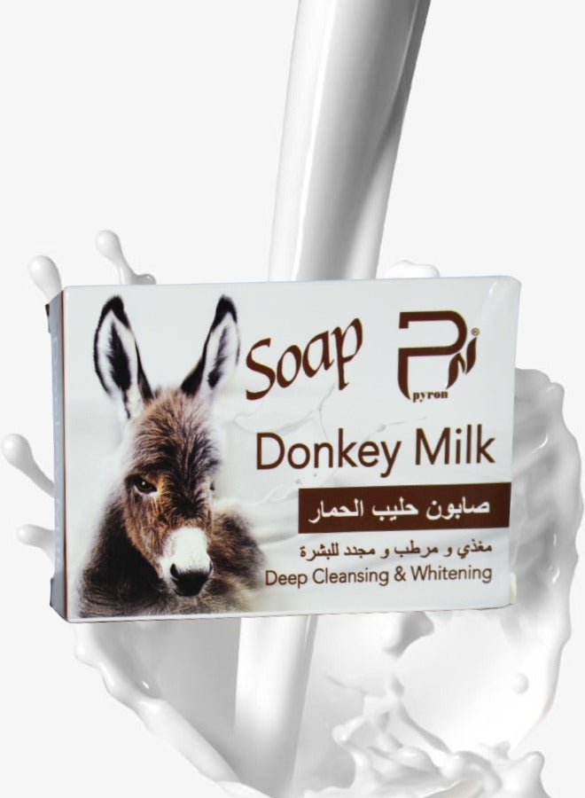 PYRON 2 pieces Pyron Donkey Milk Soap Deep Cleansing And Whitening - Image 3