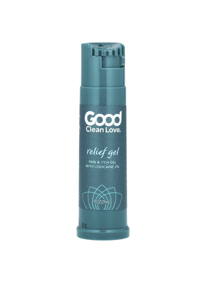 Good Clean Love Good Clean Love, Relief Gel, Pain & Itch Gel, 1 fl oz (29 ml)  - Image 1