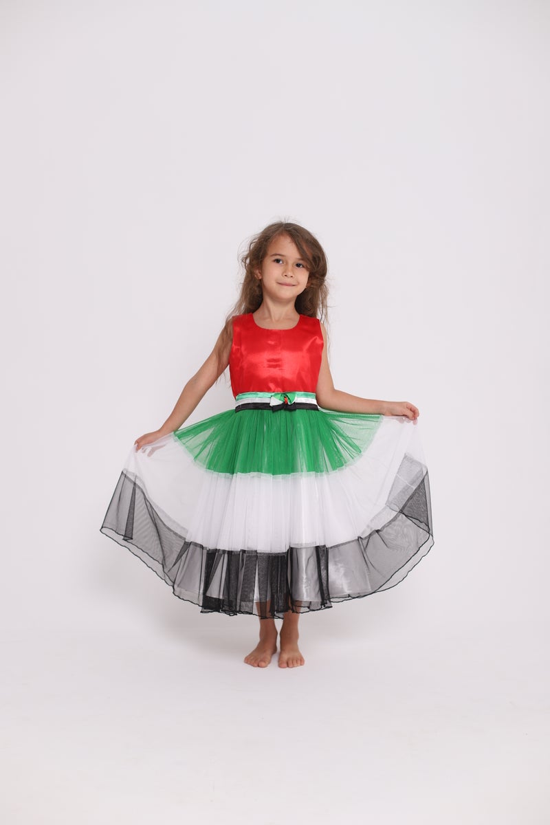D'Daniela UAE National Day Flag Dress - Image 1