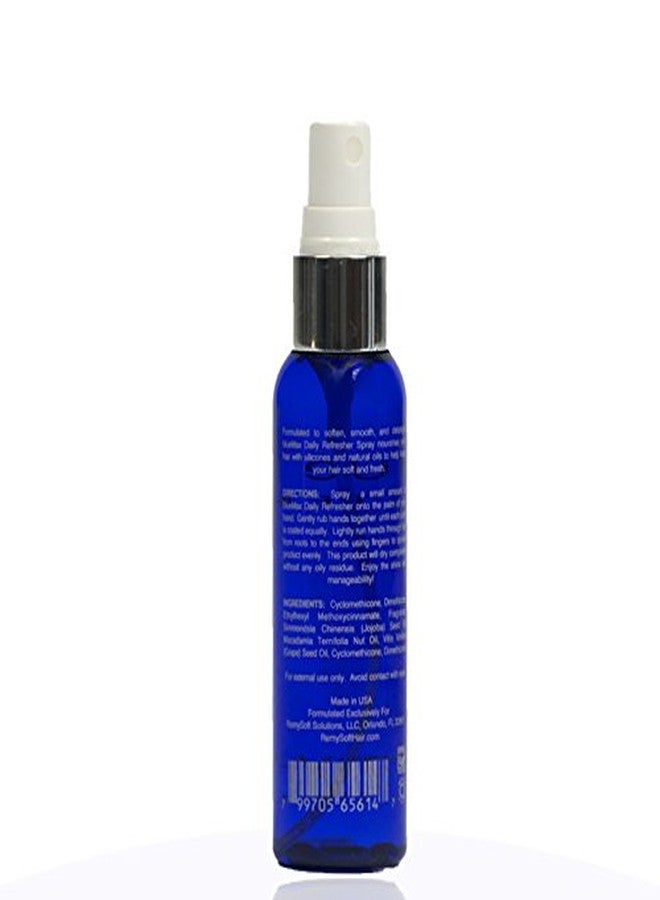 RemySoft blueMax Daily Refresher & Protective Silicone Serum Set - Safe for Hair Extensions, Weaves and Wigs - Salon Formula Leave-in Conditioner & Serum - Image 3