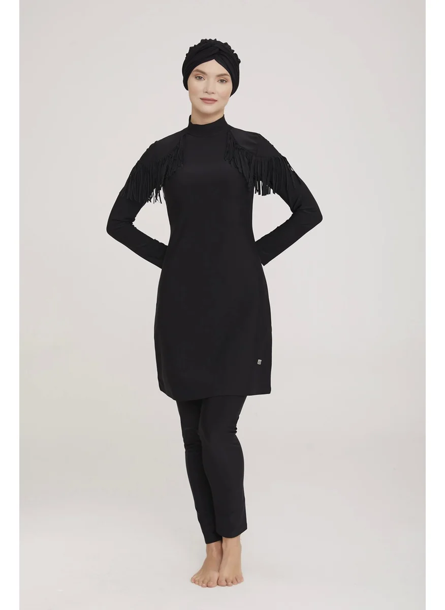 Adasea 4105 Women's Lycra Long Sleeve Hijab Swimsuit