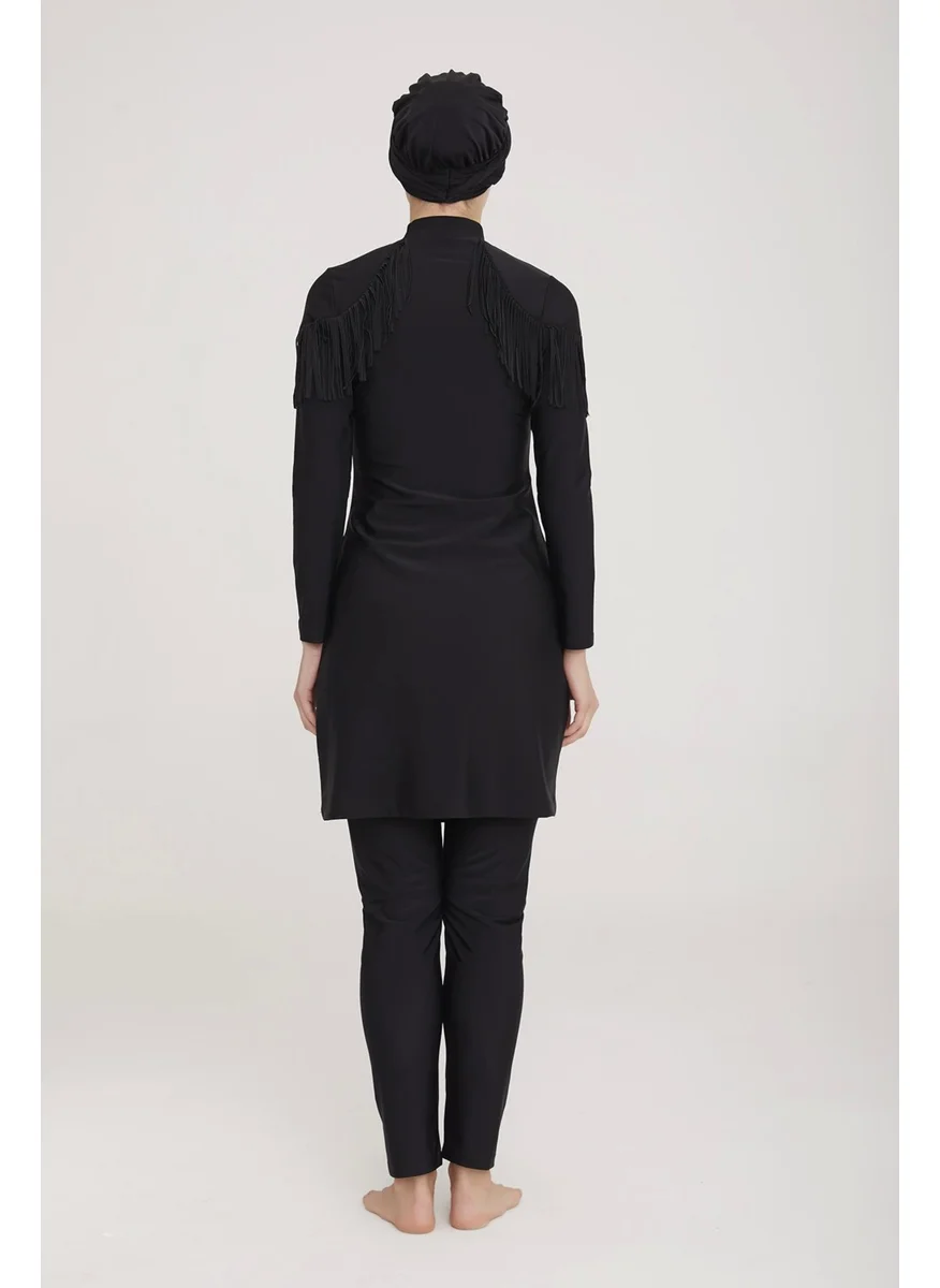 Adasea 4105 Women's Lycra Long Sleeve Hijab Swimsuit