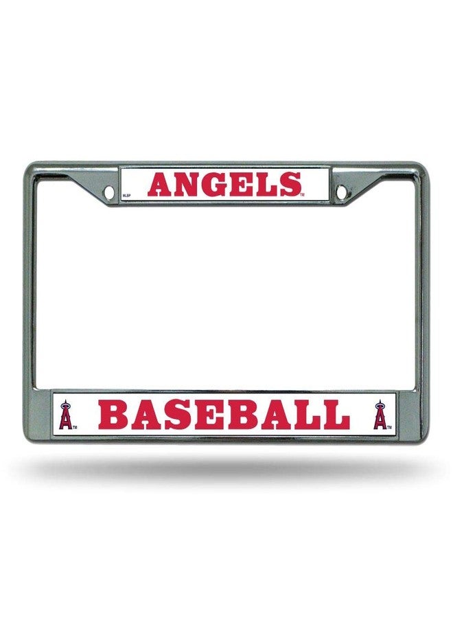 Los Angeles Angels MLB Chrome Metal License Plate Frame