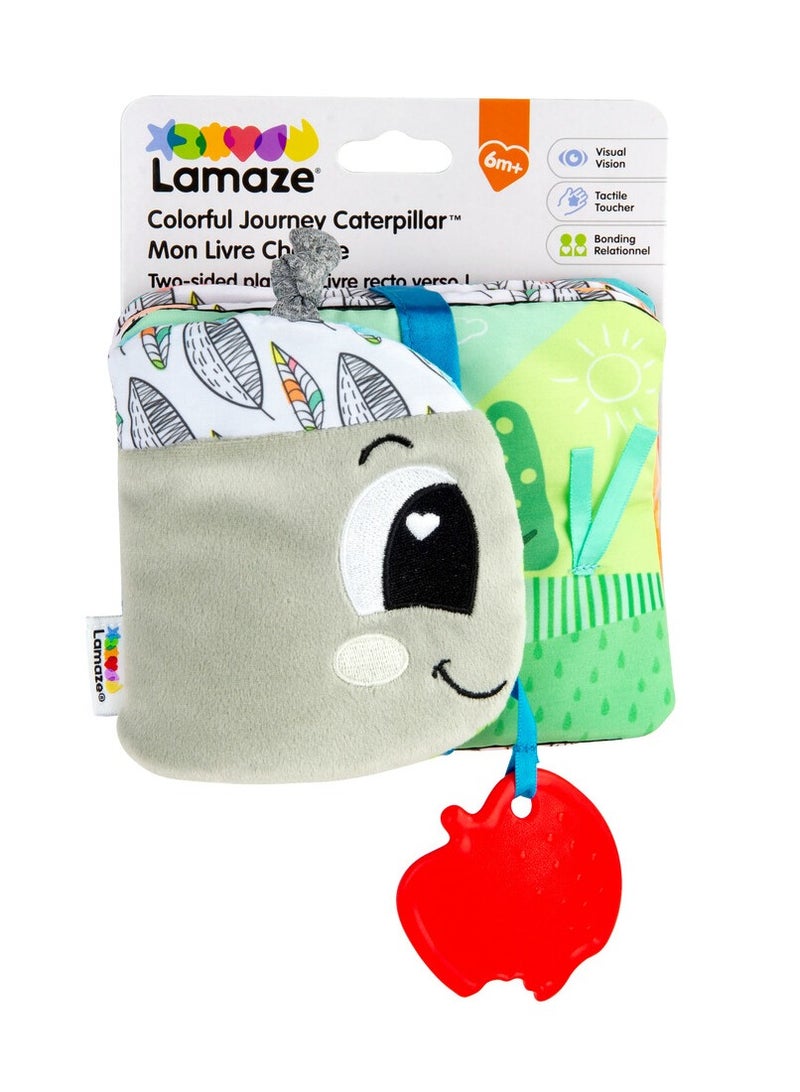 Lamaze LAMAZE Colorful Caterpillar Journey Baby Toy - Sensory Development & Teething Fun for 6+ Months, Multi-Colored Playtime Pal  - Image 3