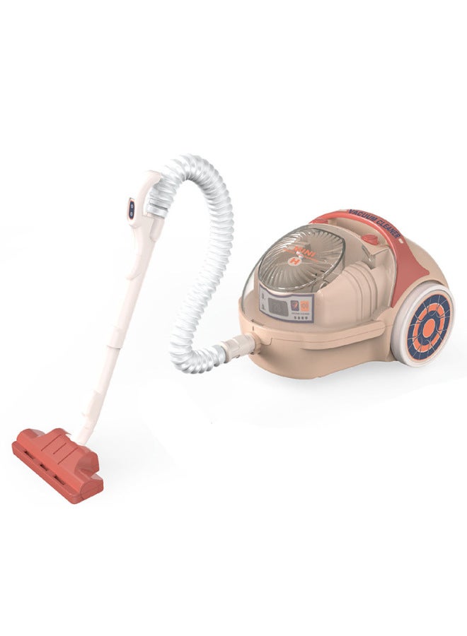 Children's Simulated Electric Light Home Appliance Toys Washing Machine Juicer Coffee Machine Play House Toys-Specifications:129-4SE Vacuum Cleaner (0.28kg) - Image 1